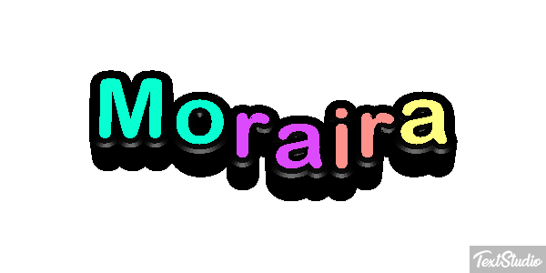 Moraira Effetto testo