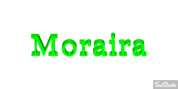 Moraira Effetto testo