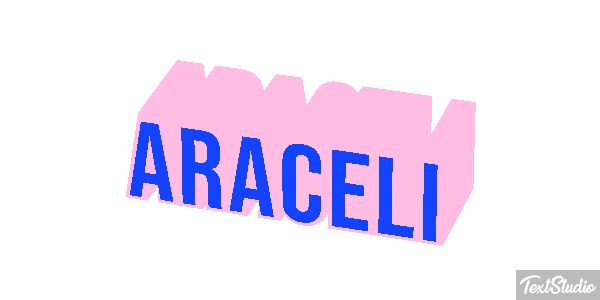 Araceli Текстовый эффект