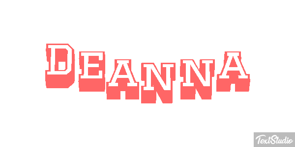 Deanna Text effect