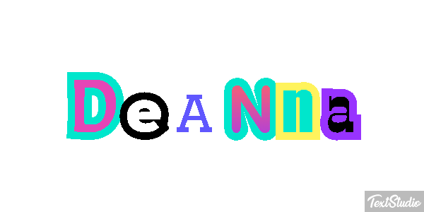 Deanna Text effect