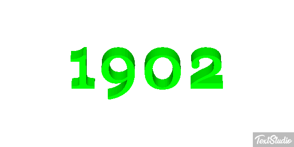 1902 Texteffekt