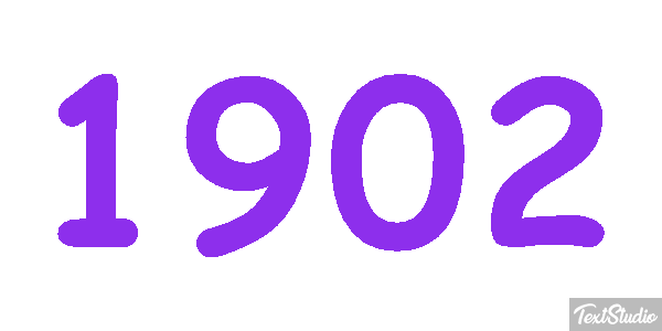 1902 Texteffekt