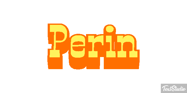 Perin テキスト効果