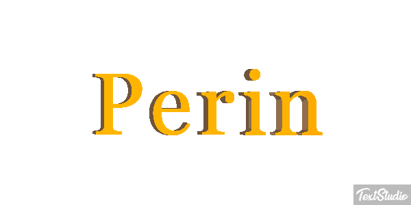 Perin テキスト効果