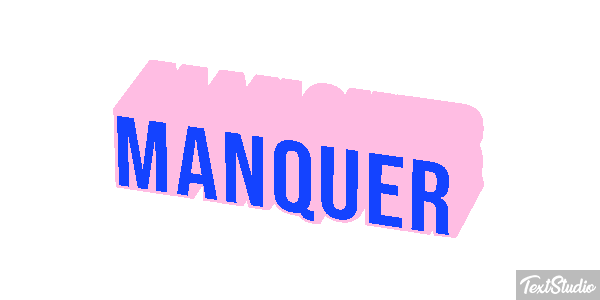 Manquer Effet de texte