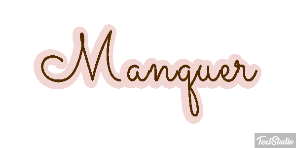 Manquer Effet de texte