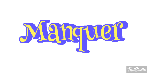 Manquer Effet de texte