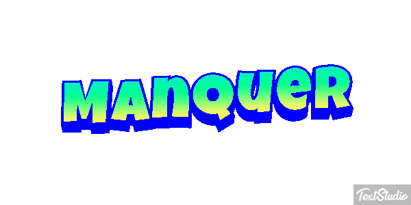 Manquer Effet de texte