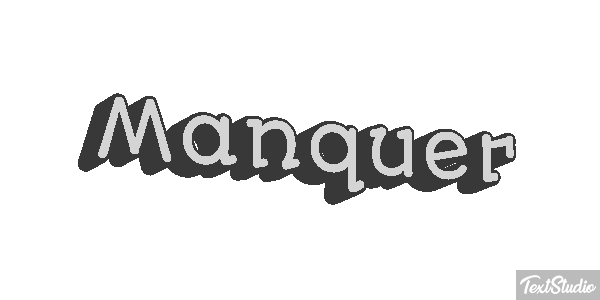Manquer Effet de texte