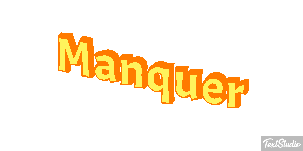 Manquer Effet de texte