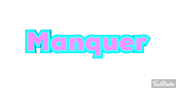 Manquer Effet de texte