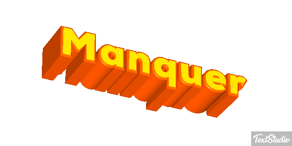 Manquer Effet de texte