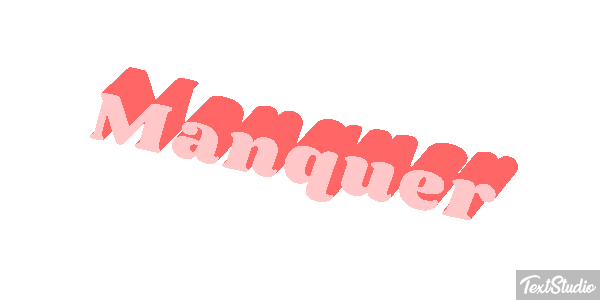 Manquer Effet de texte