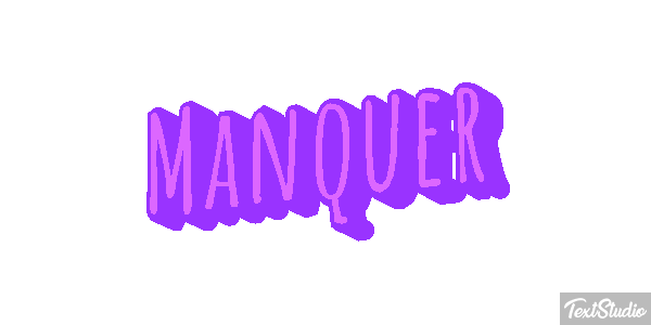 Manquer Effet de texte