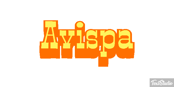 Avispa Efecto de texto