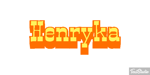 Henryka Efekt tekstowy