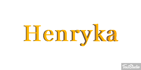 Henryka Efekt tekstowy