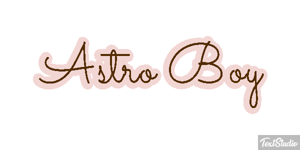 Astro Boy Metin efekti