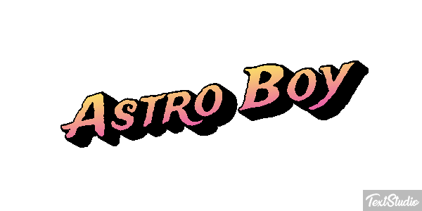 Astro Boy Metin efekti
