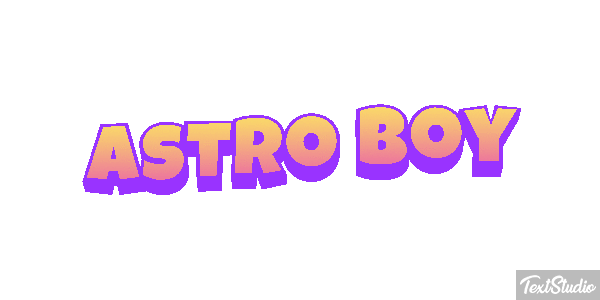Astro Boy Metin efekti