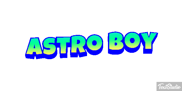 Astro Boy Metin efekti