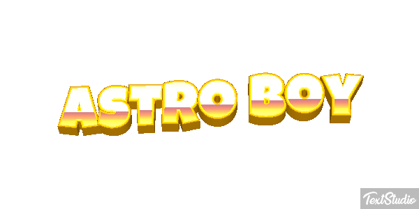 Astro Boy Metin efekti