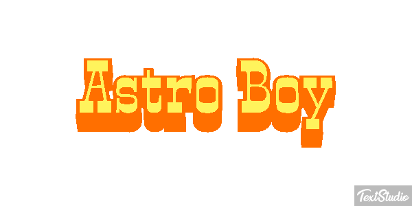Astro Boy Metin efekti
