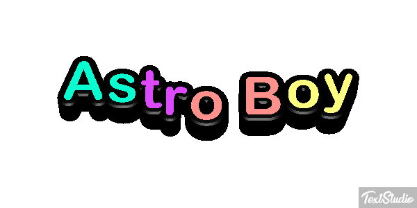 Astro Boy Metin efekti