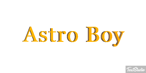 Astro Boy Metin efekti