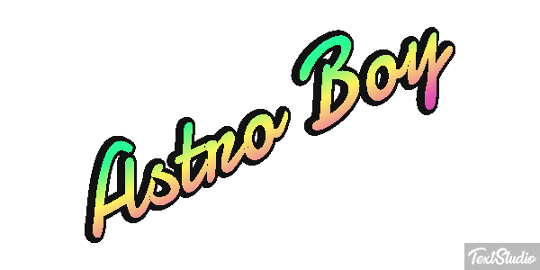 Astro Boy Metin efekti
