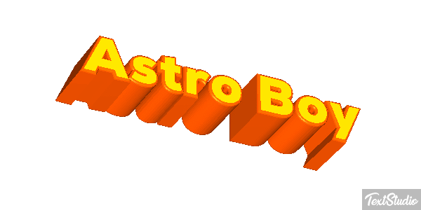 Astro Boy Metin efekti