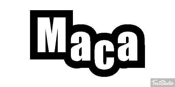 Maçã Efeito do texto