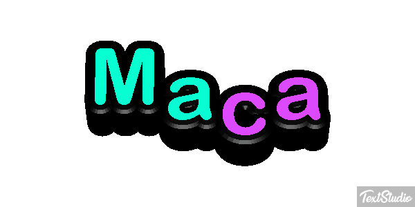 Maçã Efeito do texto