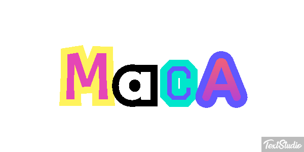 Maçã Efeito do texto