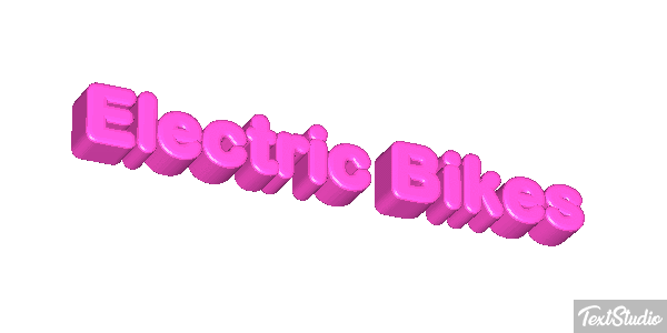 Electric Bikes Effet de texte