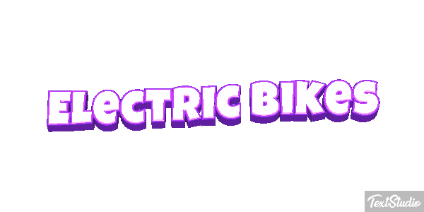 Electric Bikes Effet de texte