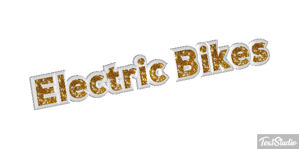 Electric Bikes Effet de texte
