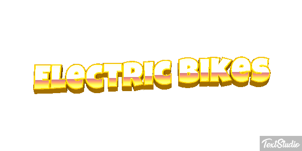 Electric Bikes Effet de texte