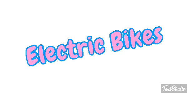 Electric Bikes Effet de texte