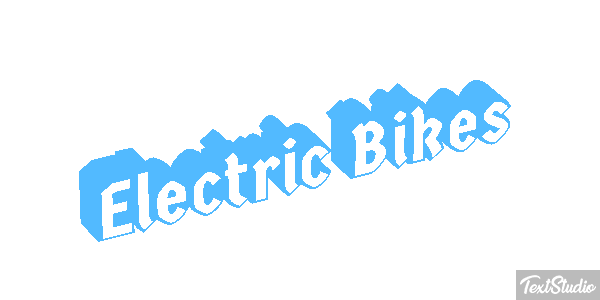 Electric Bikes Effet de texte