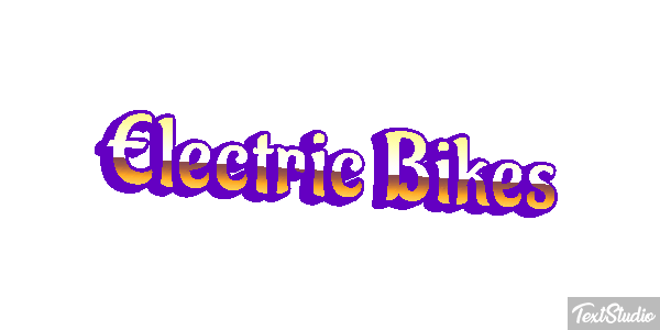 Electric Bikes Effet de texte