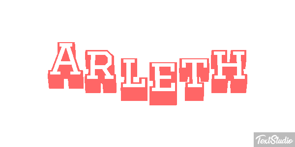 Arleth Efekt tekstowy