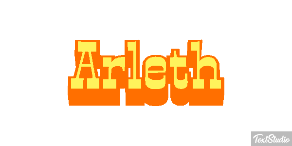 Arleth Efekt tekstowy
