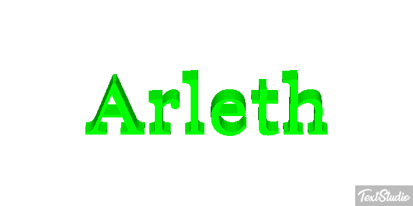 Arleth Efekt tekstowy
