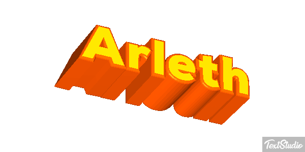 Arleth Efekt tekstowy
