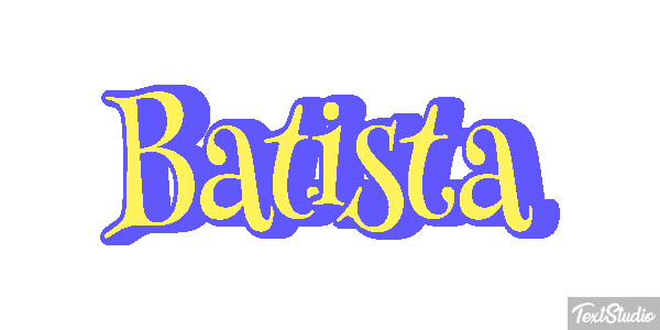 Batista Efekt tekstowy