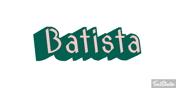 Batista Efekt tekstowy