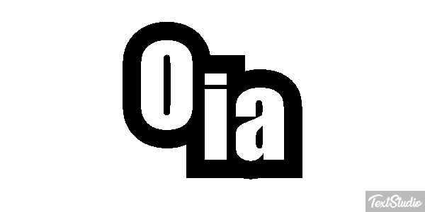 Oia Effetto testo