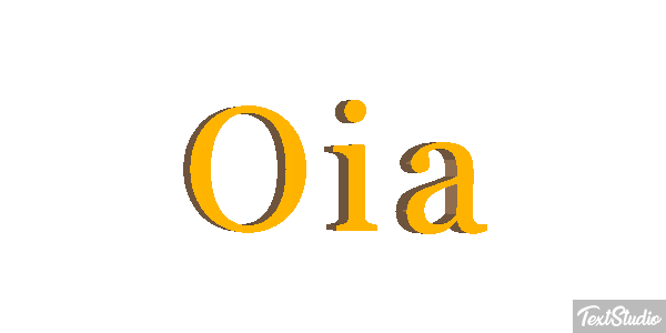 Oia Effetto testo